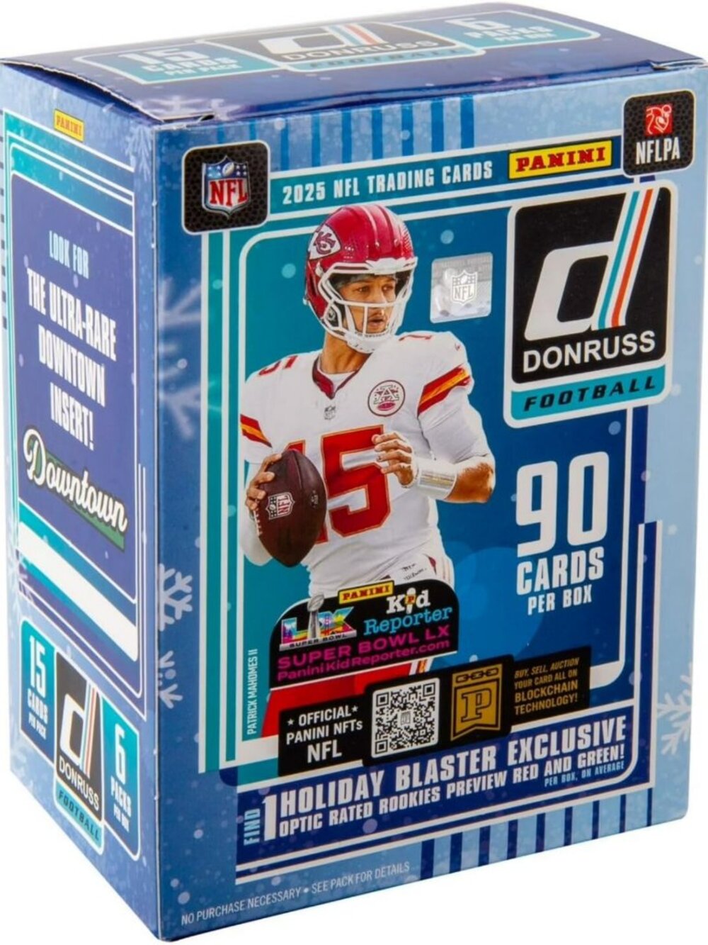 2025 Holiday Football Trading Cards Blaster Box - Collectible Sports Cards